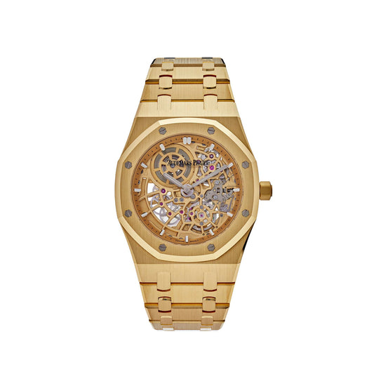 Audemars Piguet Royal Oak 16204BA.OO.1240BA.01 Jumbo Extra-Thin Yellow Gold Openworked (2023)
