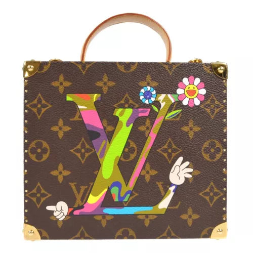 Louis Vuitton LV Hand Takashi Murakami Jewelry Box Handbag M92477 No.061 170972