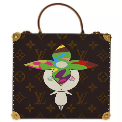 Louis Vuitton Flower Hat Man Takashi Murakami Jewelry Box Handbag M92475 69667