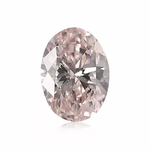 0.18 Carat Diamond Pink Color Oval Shape SI2 Clarity ARGYLE Certified Rare Gift